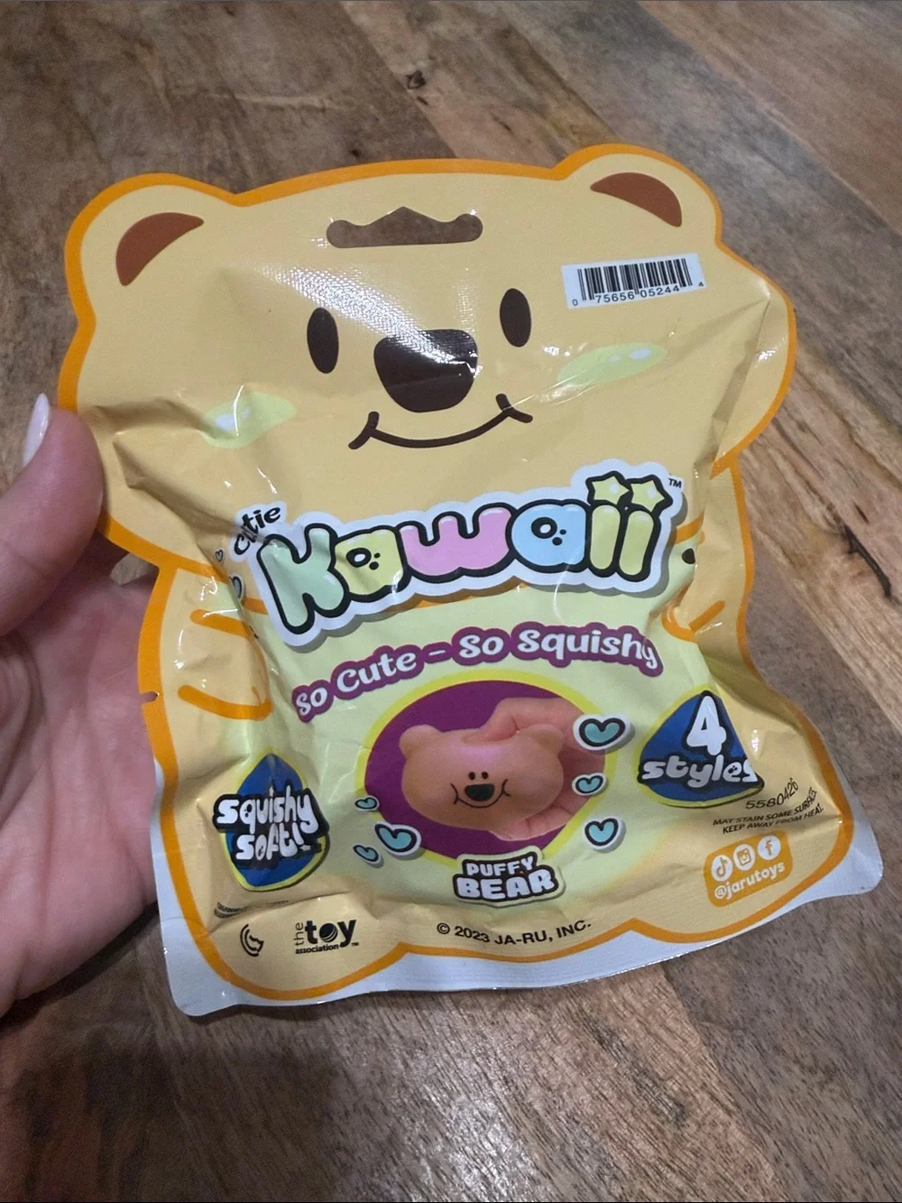 Cutie Kawaii puffy bear squishy
